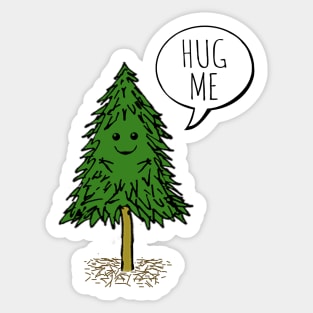 Treehugger Sticker